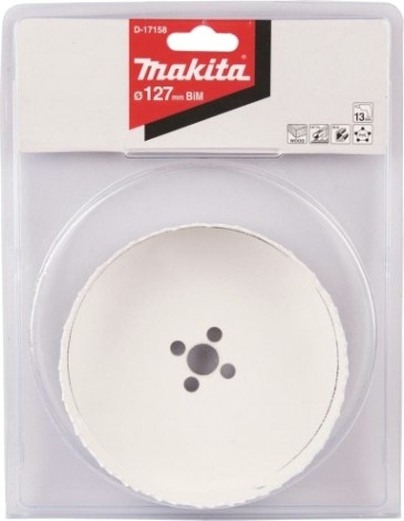 Коронка биметаллическая MAKITA D-17158 127мм Коронка биметаллическая MAKITA D-17158 127мм