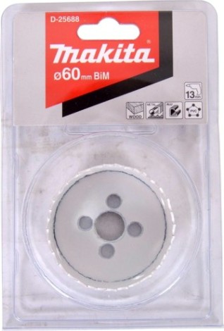 Коронка биметаллическая MAKITA D-25688 60мм