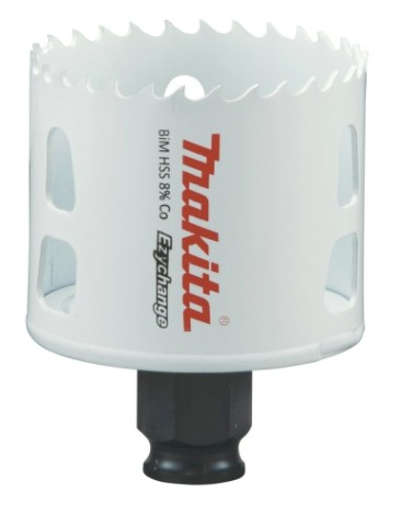 Коронка биметаллическая MAKITA Ezychange E-03866 57x44 мм [E-03866]