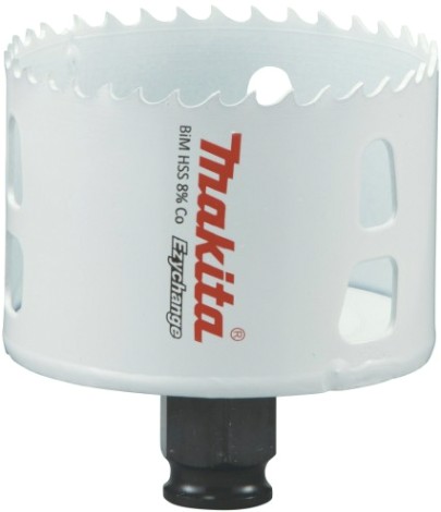 Коронка биметаллическая MAKITA Ezychange E-03872 60x44 мм [E-03872]