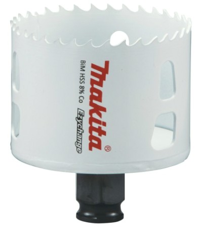 Коронка биметаллическая MAKITA Ezychange E-03894 65x44 мм [E-03894]