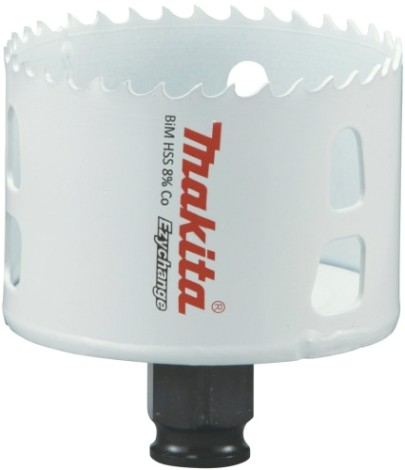 Коронка биметаллическая MAKITA Ezychange E-03903 68x44 мм [E-03903]