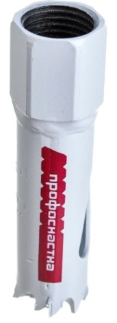 Коронка биметаллическая Профоснастка №001 крупн. зуб D=14/38 мм HSSE M42 1/80 [80101001]