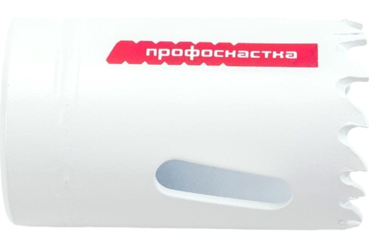 Коронка биметаллическая Профоснастка №019 крупн. зуб D=32/38 мм HSSE M42 1/42 [80101019]