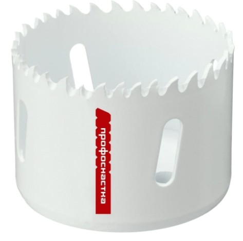 Коронка биметаллическая Профоснастка №355 мелк. зуб D=68/38 мм HSSE M42 1/18 [80102055]