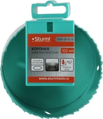 Коронка биметаллическая Sturm 1090-04-BI-102