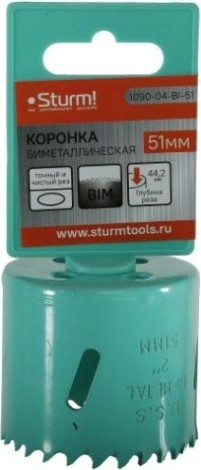 Коронка биметаллическая Sturm 1090-04-BI-51 Коронка биметаллическая Sturm 1090-04-BI-51