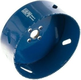 Коронка биметаллическая WILPU 31/95 bi-metall d- 95мм (мелкий зуб) [3109500101]