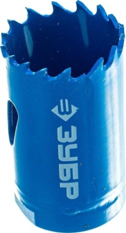 Коронка биметаллическая ЗУБР ЭКСПЕРТ 29 мм, быстрорежущая сталь [29531-029_z01]