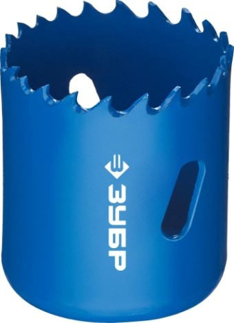 Коронка биметаллическая ЗУБР ЭКСПЕРТ 44 мм, быстрорежущая сталь [29531-044_z01]