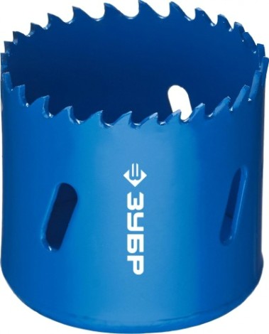 Коронка биметаллическая ЗУБР ЭКСПЕРТ 48 мм, быстрорежущая сталь [29531-048_z01]