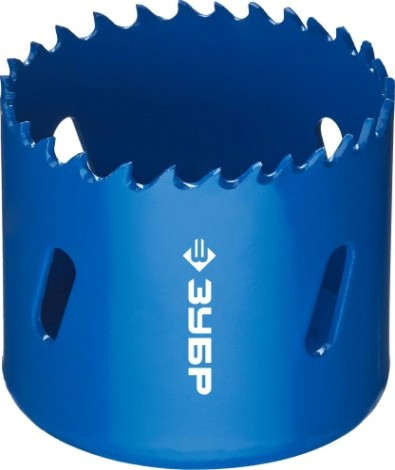 Коронка биметаллическая ЗУБР ЭКСПЕРТ 51 мм, быстрорежущая сталь [29531-051_z01]