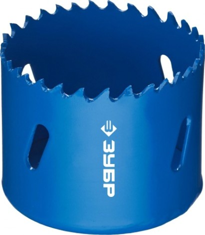 Коронка биметаллическая ЗУБР ЭКСПЕРТ 54 мм, быстрорежущая сталь [29531-054_z01]