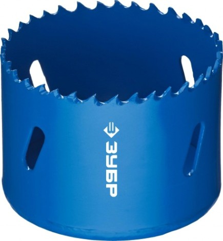 Коронка биметаллическая ЗУБР ЭКСПЕРТ 60 мм, быстрорежущая сталь [29531-060_z01]