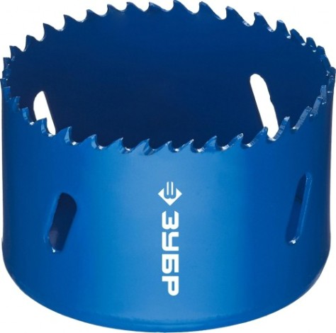 Коронка биметаллическая ЗУБР ЭКСПЕРТ 68 мм, быстрорежущая сталь [29531-068_z01]