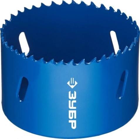 Коронка биметаллическая ЗУБР ЭКСПЕРТ 70 мм, быстрорежущая сталь [29531-070_z01]