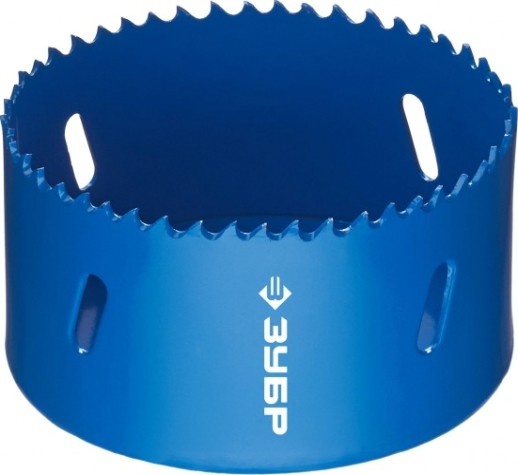 Коронка биметаллическая ЗУБР ЭКСПЕРТ 83 мм, быстрорежущая сталь [29531-083_z01]