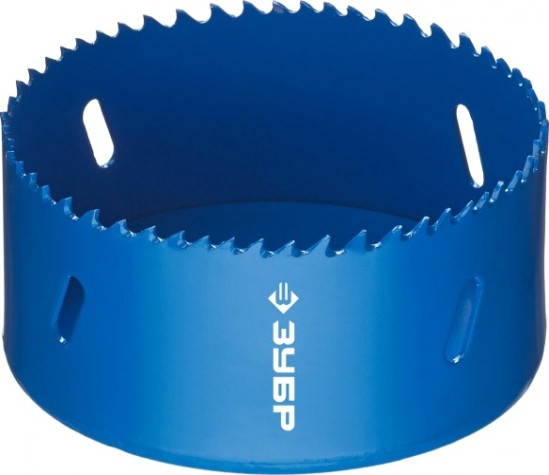 Коронка биметаллическая ЗУБР ЭКСПЕРТ 95 мм, быстрорежущая сталь [29531-095_z01]