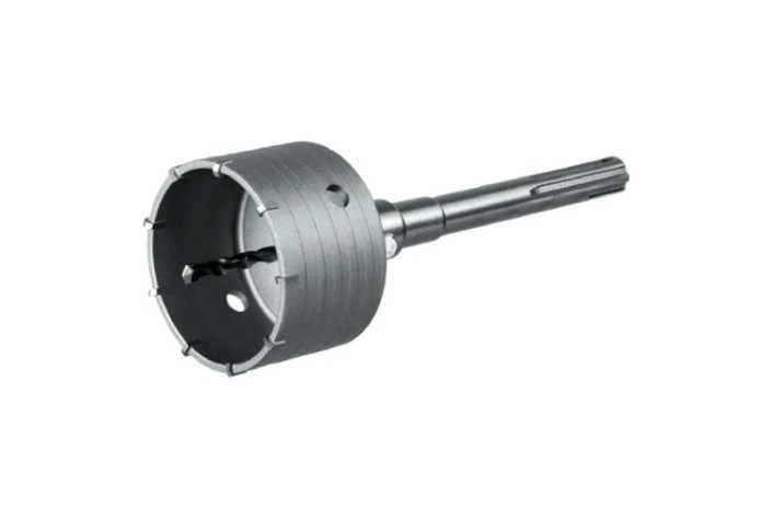 Коронка буровая SDS-max METALLICA Optima 110x250/110 мм твердосплавная H=50мм, M22,0х2,0 мм, с адаптером [907245]