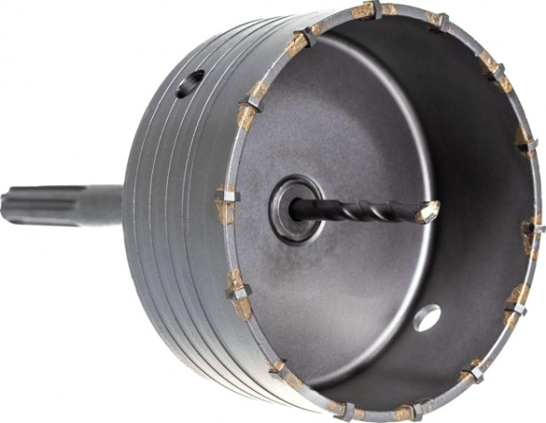 Коронка буровая SDS-Max ПРАКТИКА ударная 90 мм твердосплавная [034-700]