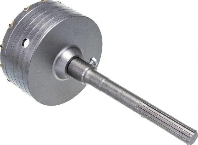 Коронка буровая SDS-Max ПРАКТИКА ударная 90 мм твердосплавная [034-700]