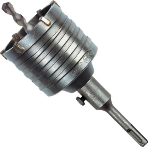 Коронка буровая SDS-plus HELLER по кирпичу 68 мм. в сборе с хвостовиком [TD23342]