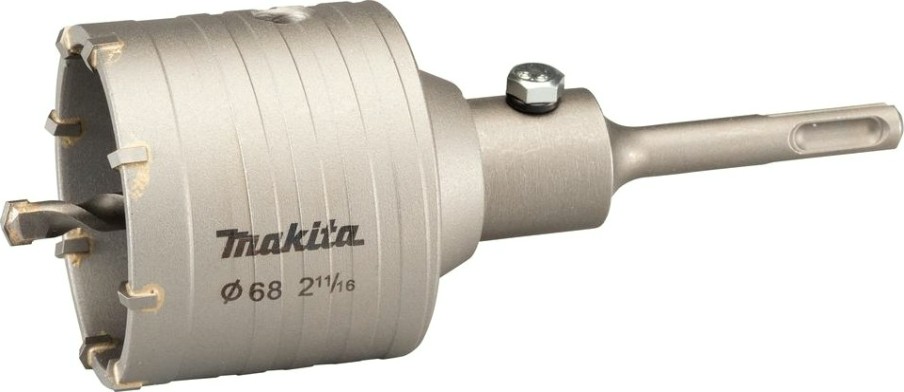 Коронка буровая SDS-plus MAKITA D-74011 в сборе 68х175 мм, m22 (центр. сверло, адаптер)