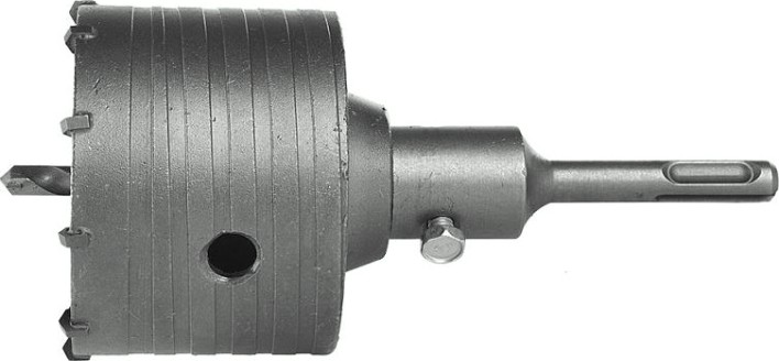 Коронка буровая SDS-plus Sturm 9018-SDS-HD80 кольцевая 80 мм (с центр. cверлом, хвостовик) Коронка буровая SDS-plus Sturm 9018-SDS-HD80 кольцевая 80 мм (с центр. cверлом, хвостовик)