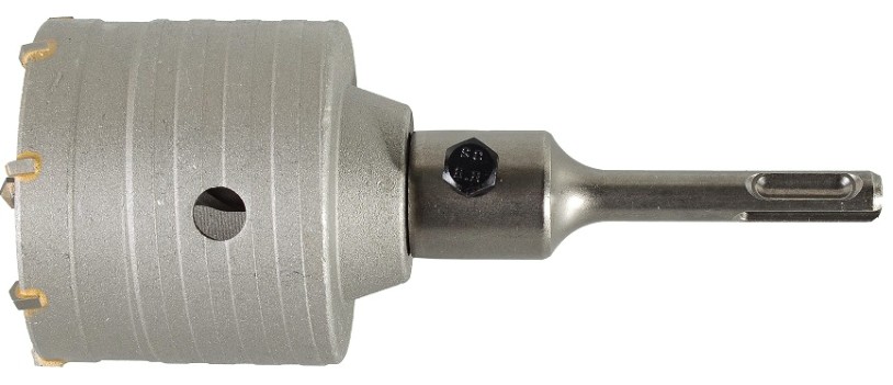 Коронка буровая SDS-plus ВИХРЬ М22х68 мм по бетону, в сборе [73/10/9/1]