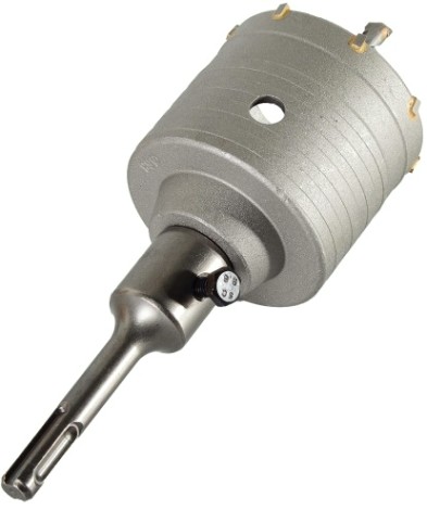 Коронка буровая SDS-plus ВИХРЬ М22х68 мм по бетону, в сборе [73/10/9/1]