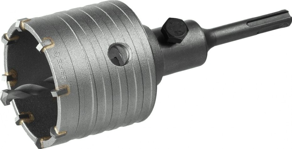 Коронка буровая SDS-plus ЗУБР МАСТЕР по бетону с державкой 65 мм [29211-65]