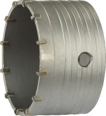 Коронка буровая SDS-plus ЗУБР ПРОФЕССИОНАЛ кольцевая, по бетону, без державки, 100 мм [29180-100]