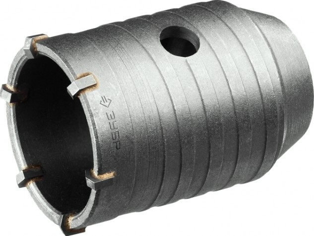 Коронка буровая SDS-plus ЗУБР ПРОФЕССИОНАЛ кольцевая, по бетону, без державки, 50 мм [29180-50]