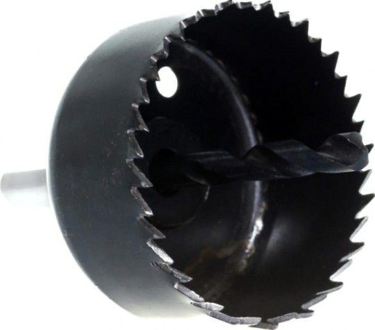 Коронка по дереву ПРАКТИКА 55х20 мм, перовое сверло 22 мм [035-530]