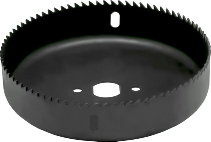 Коронка по дереву ПРАКТИКА Мастер hcs 150 мм, l-27мм, без адаптера [918-993]