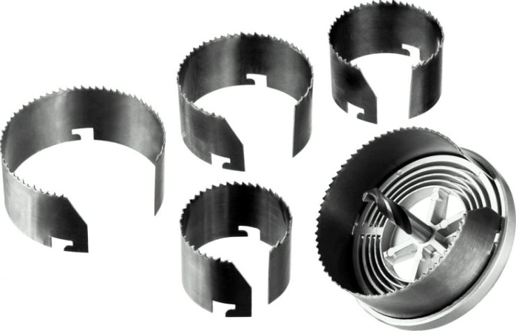 Коронка по дереву ЗУБР ЭКСПЕРТ пила сегментная наборная 5 полотен [29595-H5-32]