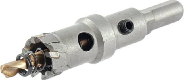 Коронка универсальная Denzel 19 мм по металлу твердосплавная [724001]