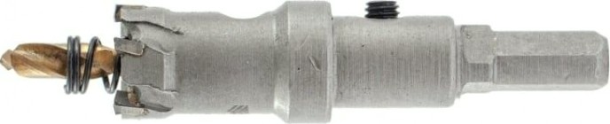 Коронка универсальная Denzel 19 мм по металлу твердосплавная [724001]