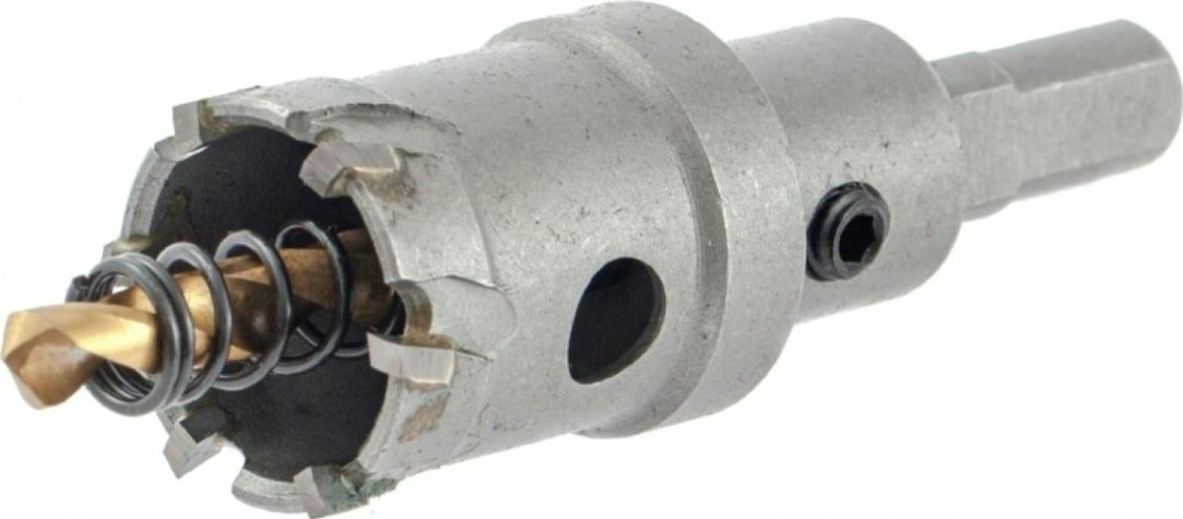 Коронка универсальная Denzel 26 мм по металлу твердосплавная [724006]