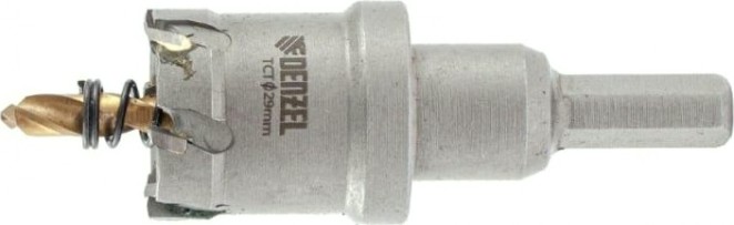 Коронка универсальная Denzel 29 мм по металлу твердосплавная [724008]