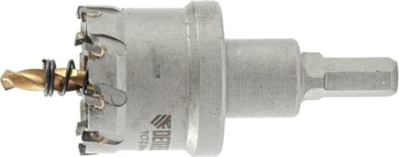 Коронка универсальная Denzel 38 мм по металлу твердосплавная [724012]