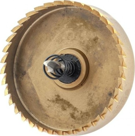 Коронка универсальная Denzel HSS, 68 мм по металлу нитридтитановое покрытие [724122]