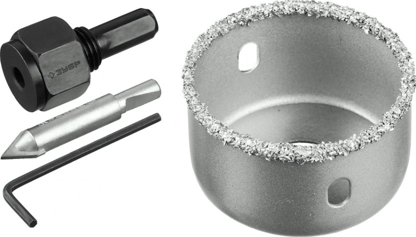 Коронка универсальная ЗУБР ПРОФЕССИОНАЛ c карбид-вольфрамовым нанесением, 51 мм [33360-051_z01]