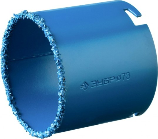 Коронка универсальная ЗУБР ПРОФЕССИОНАЛ c карбид-вольфрамовым нанесением, 73 мм [33350-73_z01]