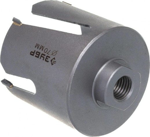 Коронка универсальная ЗУБР ПРОФЕССИОНАЛ проуниверсал 70 мм, с твердосплавными резцами [29514-70]