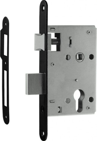 Корпус замка врезного НОРА-М 4-3 "Черный" [19099]