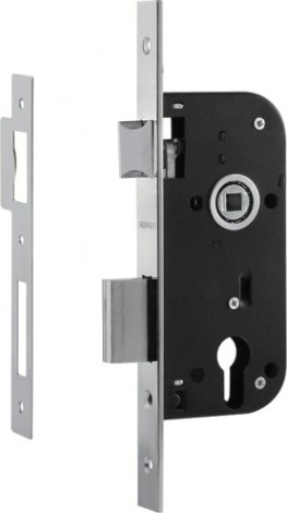 Корпус замка врезного НОРА-М КЗВ-100 "Хром" [5270]