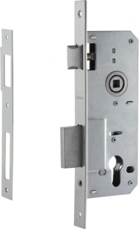 Корпус замка врезного НОРА-М КЗВ-102 40мм "Хром" [14787]