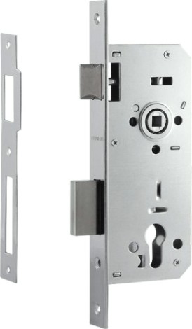 Корпус замка врезного НОРА-М КЗВ-102 45 мм "Хром" [5278]