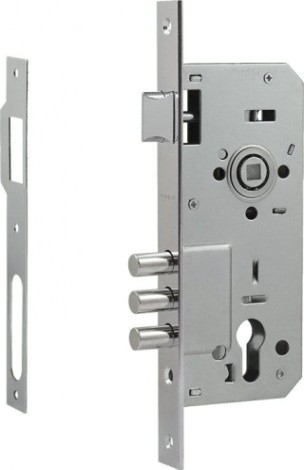 Корпус замка врезного НОРА-М КЗВР-101 "Хром" [5274]